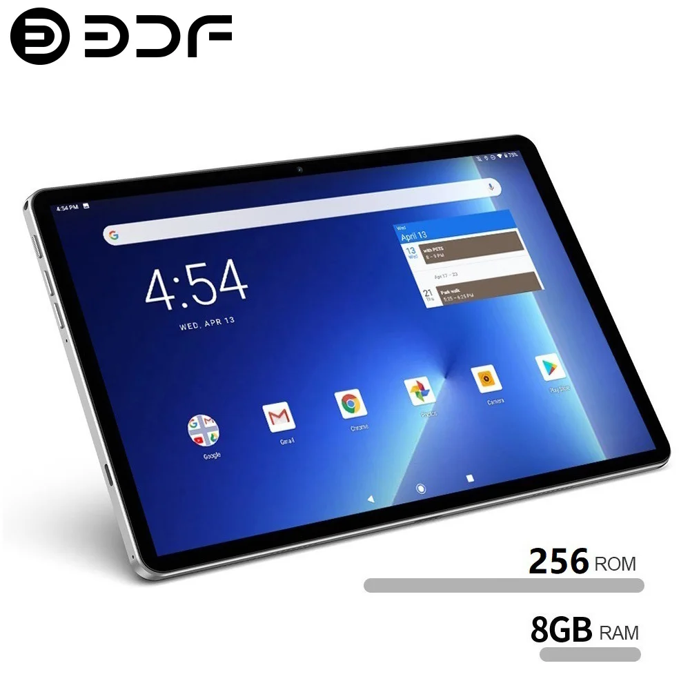 Nieuwe 10.1 Inch Globale Versie Tablets Octa Core 8Gb Ram 256Gb Rom Dual Sim 4G Lte Network 5G Wifi Android Tablet Pc 5000Mah