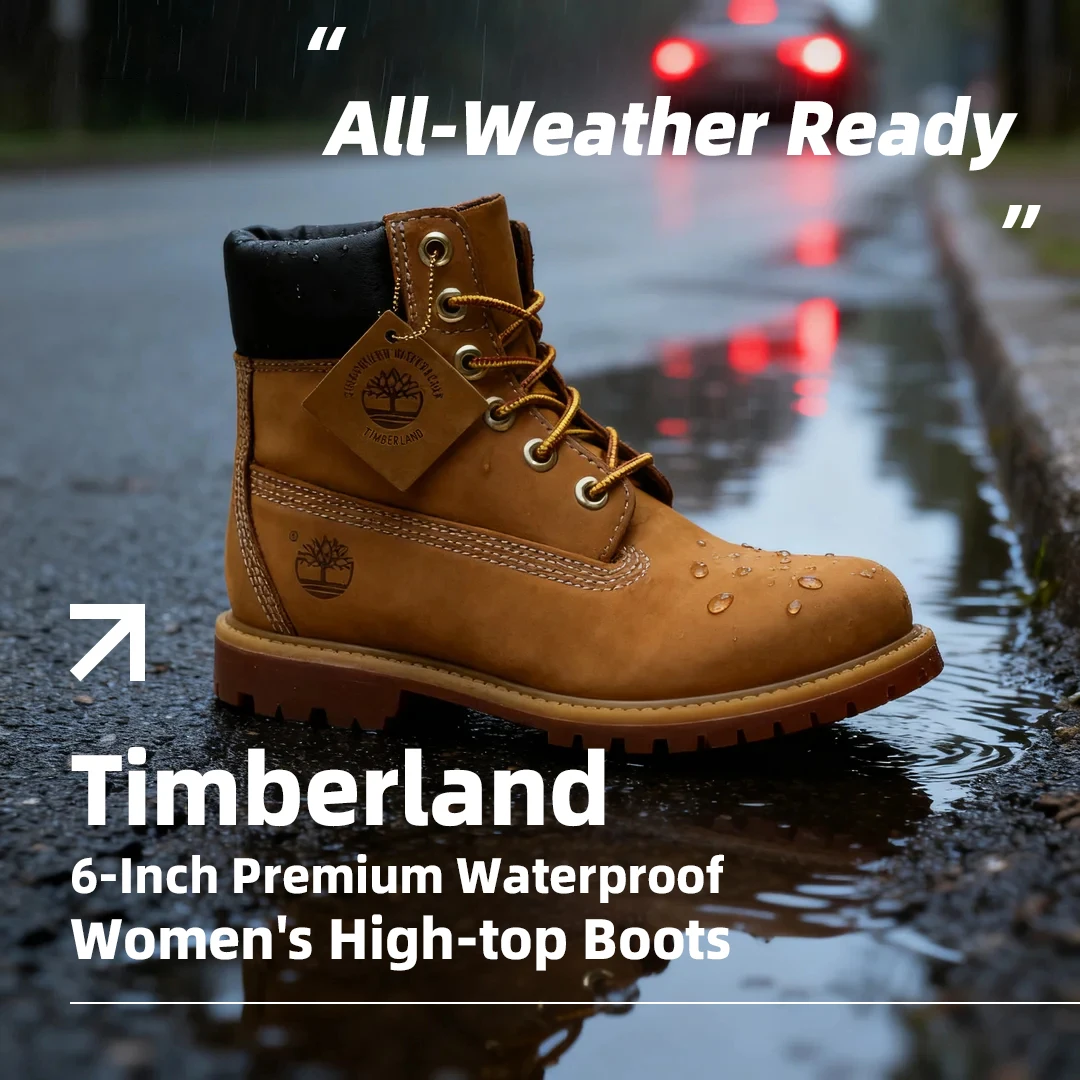 Timberland (Timberland) Indestructible Women's Shoes, Outdoor Classic Yellow Boots, Waterproof and Wear-Resistant High-Top Boots 10361713