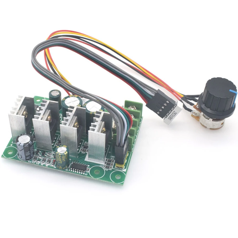 

DC 6-60V 30A DC Motor Speed Controller 0~100% Motor Speed Adjustable Regulator Digital Motor Speed Control Board 15KHZ Governer