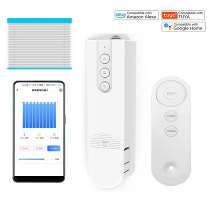 Tuya Smart Blind Motor USB Wifi Automatische elektrische rolluik Schaduwen App Controle Hefgordijn Opening Sluiting Driver