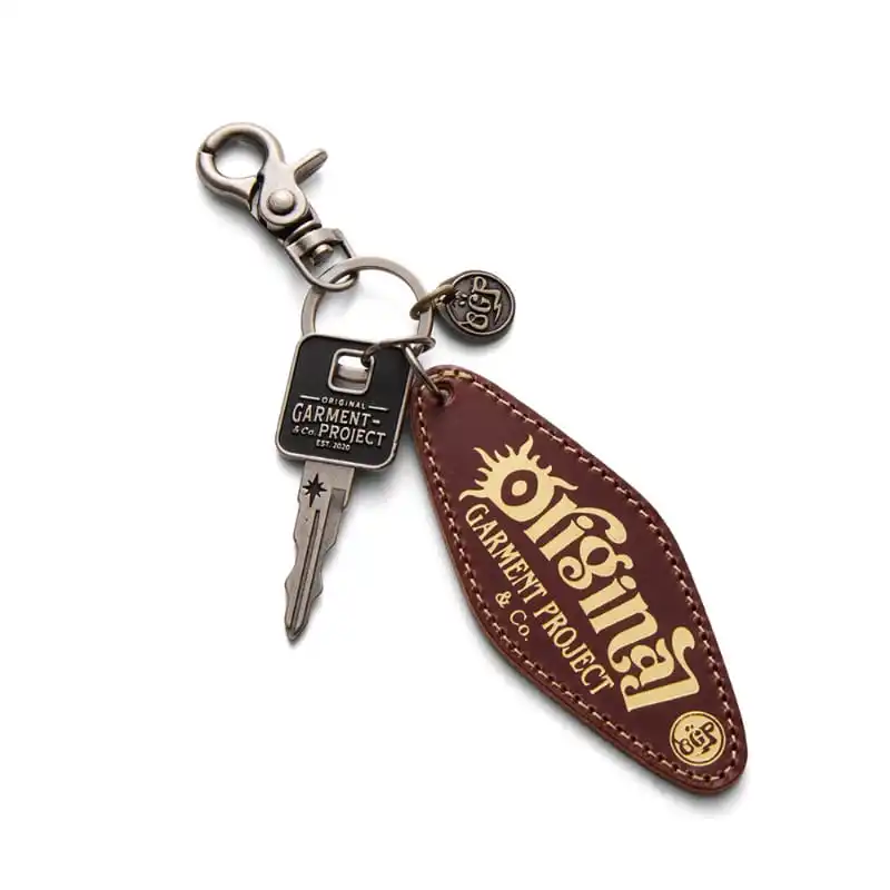 

OGARP Silver Metal Keyring with Rubber Material