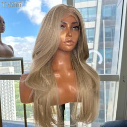 Perruque Lace Front Wig synthétique sans colle, perruque naturelle, blond miel 103 #, 13x4, Futura, avec frange latérale, perruque 03 utilisée, pour femmes noires