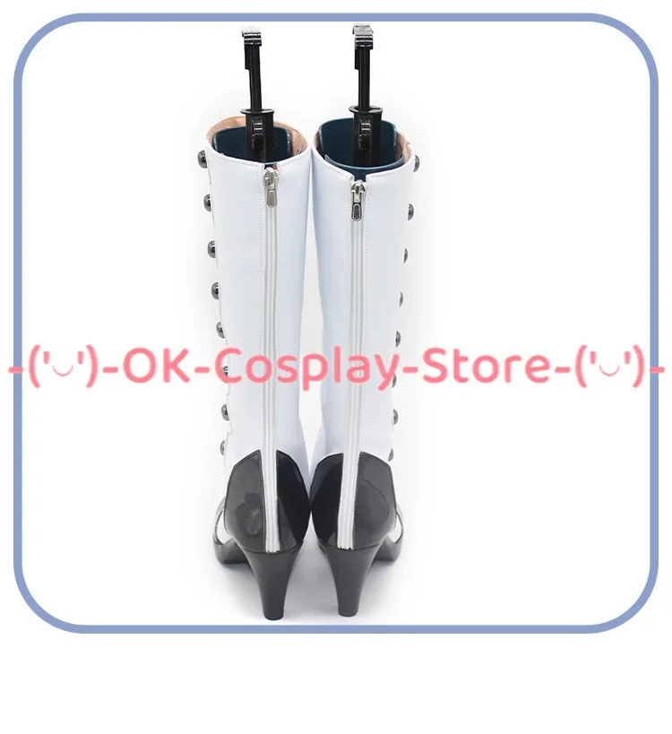 Ciel Cosplay Shoes PU Leather Shoes Halloween Carnival Boots Anime Cosplay Props Custom Made