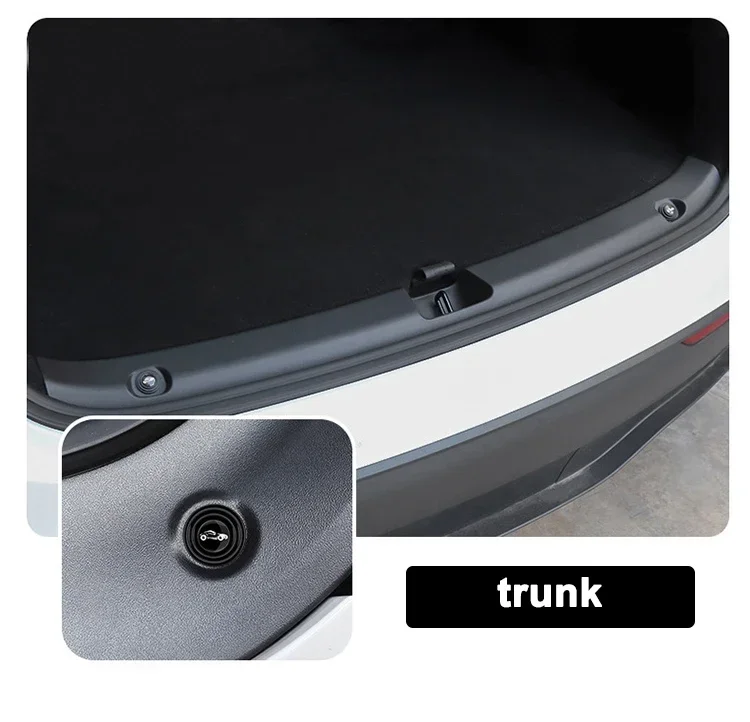 Car Door Shock Pad for Tesla Model 3 Y X S Anti-collision Closing Anti-shock Protection Soundproof Silent Trunk Buffer Gasket