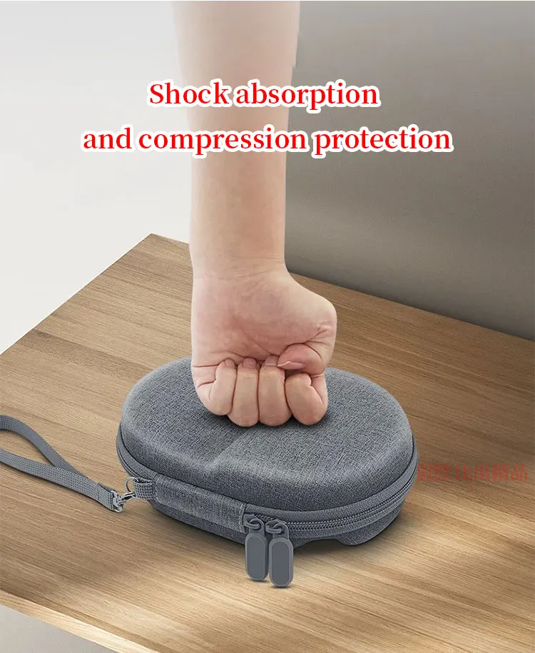 Hard EVA Storage Bag for Shokz S820 OpenRun Air Bone Conduction Headphone Box for NANK XIAOMI Philips Earbuds Travel Carry Case