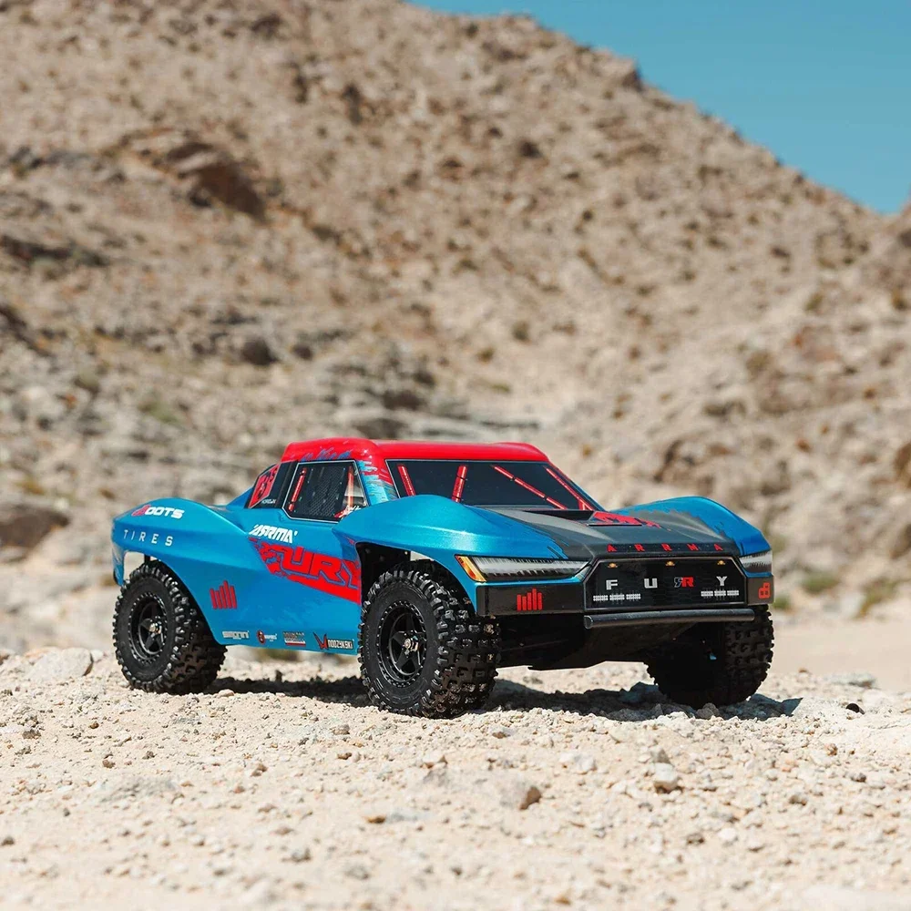ARRMA FURY 223S BLX بدون فرش 2WD ARA3521 1/10 RC نموذج كهربائي شاحنة دورة قصيرة RTR ألعاب أطفال للبالغين #2