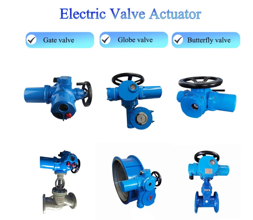 DZW15 - 24W / Z / T DZW20 - 18W / Z / T Multi Turn Electric Motorized Actuator, Custom, Construction