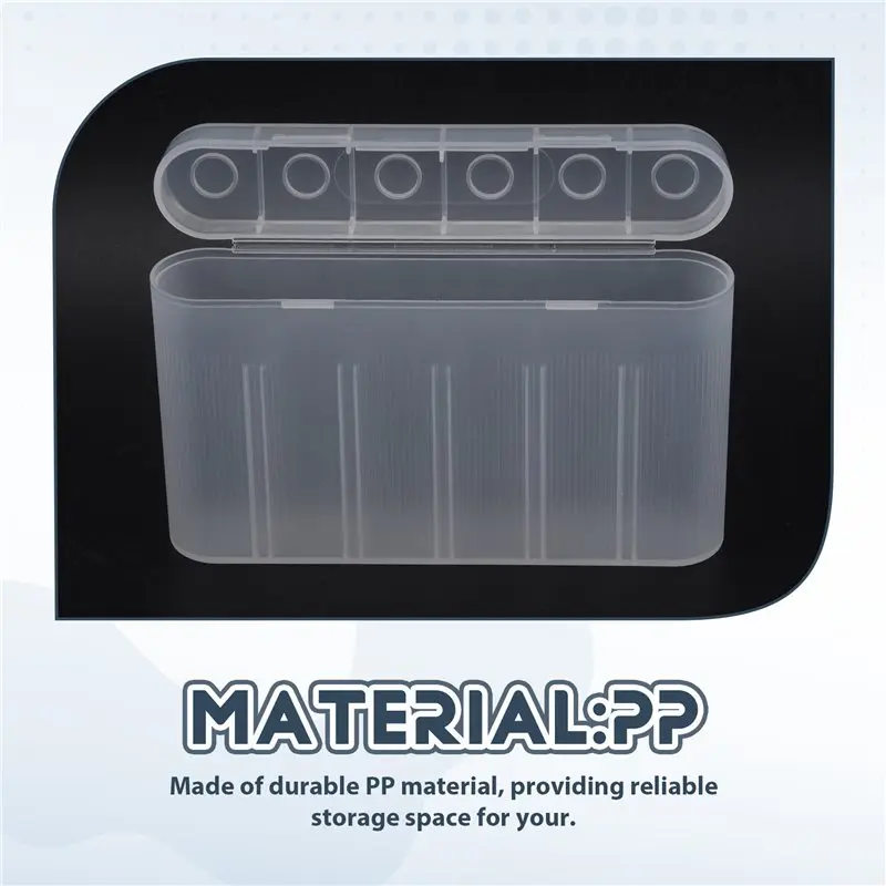 Waterproof Storage Box AA AAA 18650 Batteries Portable Holder Case Protectors Organiser-AT35