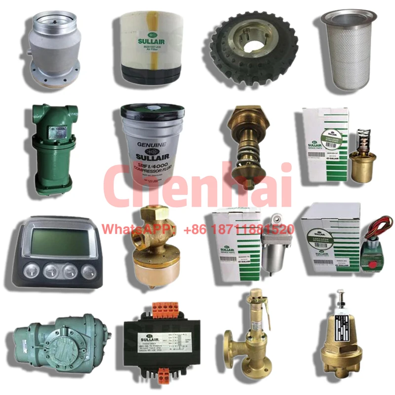 Original Sullair Air Compressor Screw Spare Parts Industrial Inlet Valve Repair Kit with Oil Air Filter