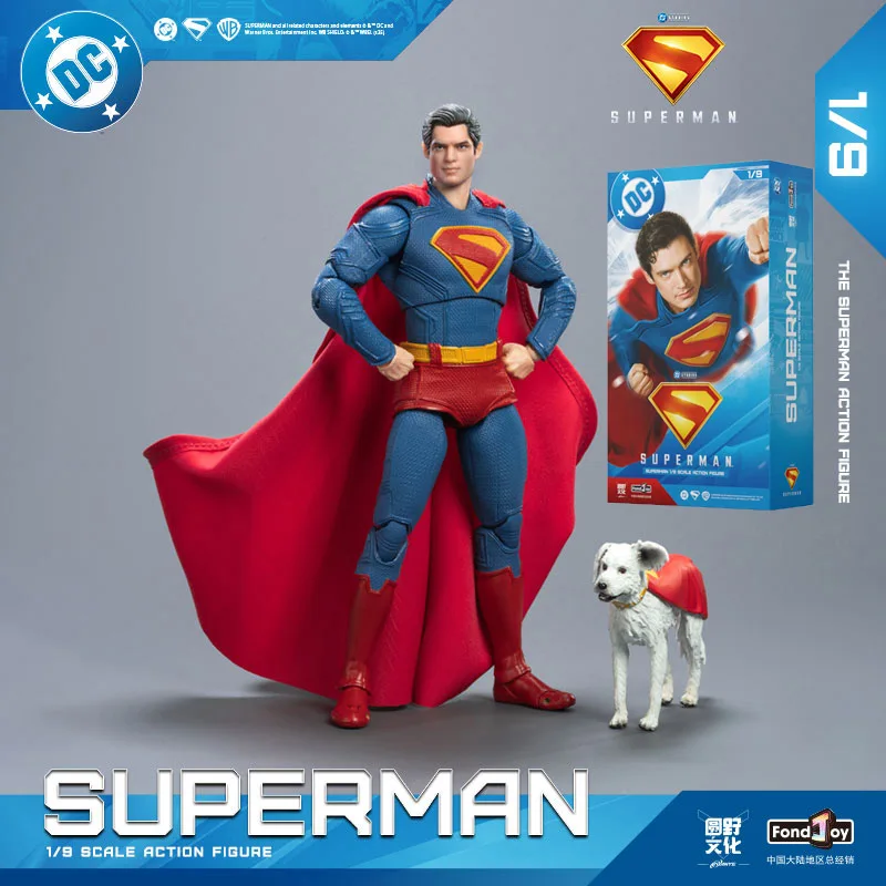 2025년 신제품 폰드조이 데이비드 코렌스윗 슈퍼맨 액션 피규어 1/9 슈퍼맨 피규어 영화 슈퍼맨 PVC 관절 가동 어린이 수집용 장난감