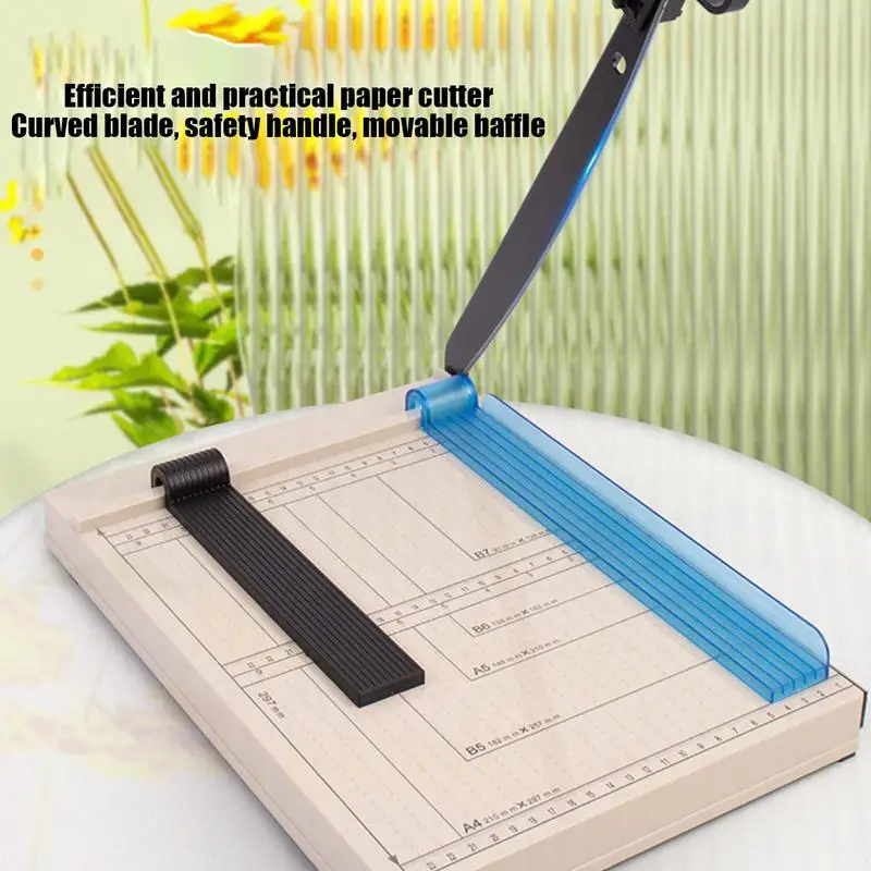 

Paper Cutter Trimmer Compact Manual Paper Trimmer Multi-Functional Art Crafting Tool For Metal Sheets Non-Woven Fabrics Photos