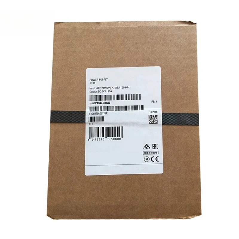 

Торговая сделка продукта, не заказывайте напрямую 6EP1336-3BA00-8AA0 SITOP 20 А переменного тока 120/230 В модуль питания ПЛК