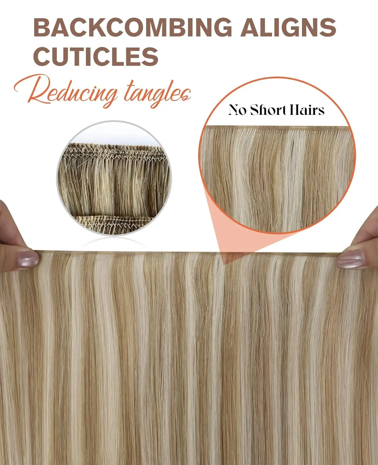 Ve صني لحمة شعر وصلات شعر شعر بشري حقيقي خياطة في وصلات شعر عبقرية لحمات صالون الشعر البرازيلي جودة