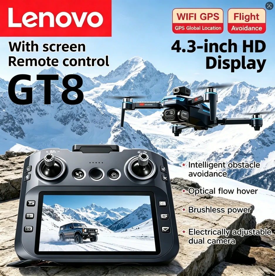 Drone Gt8 Rc - Lenovo GT8 8K Drohne Professionelle Dual-Kamera