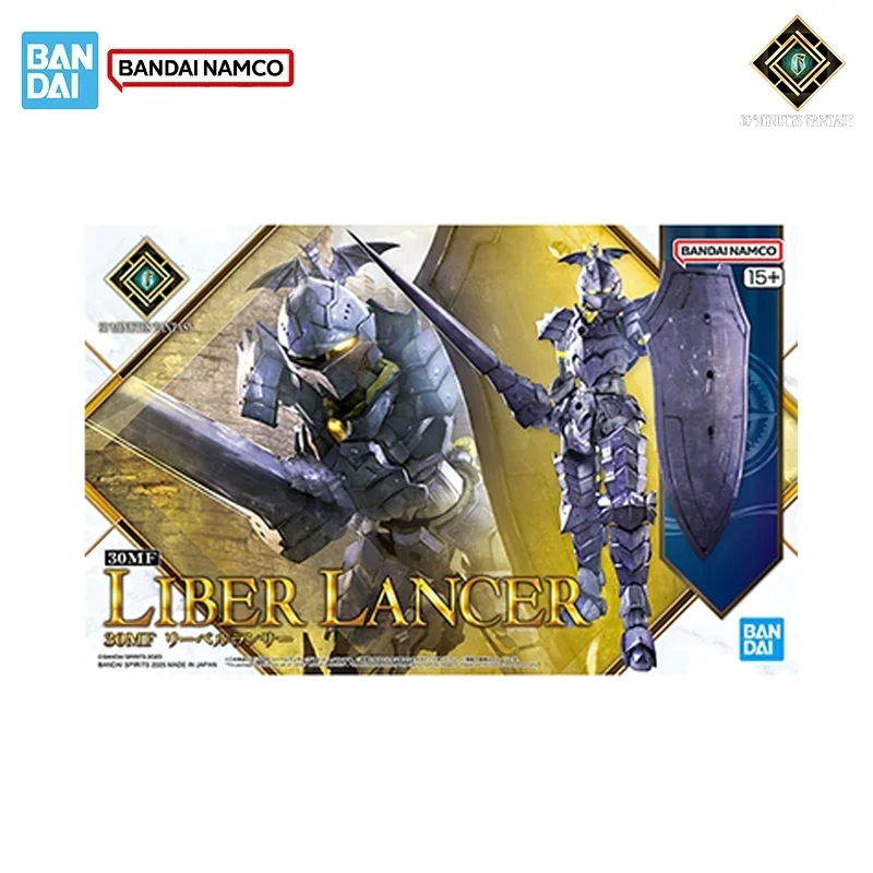 

Bandai Original Genuine Figure 30 Minutes Fantasy Model Kit 30MF Liber Lancer Collection Assemble toys