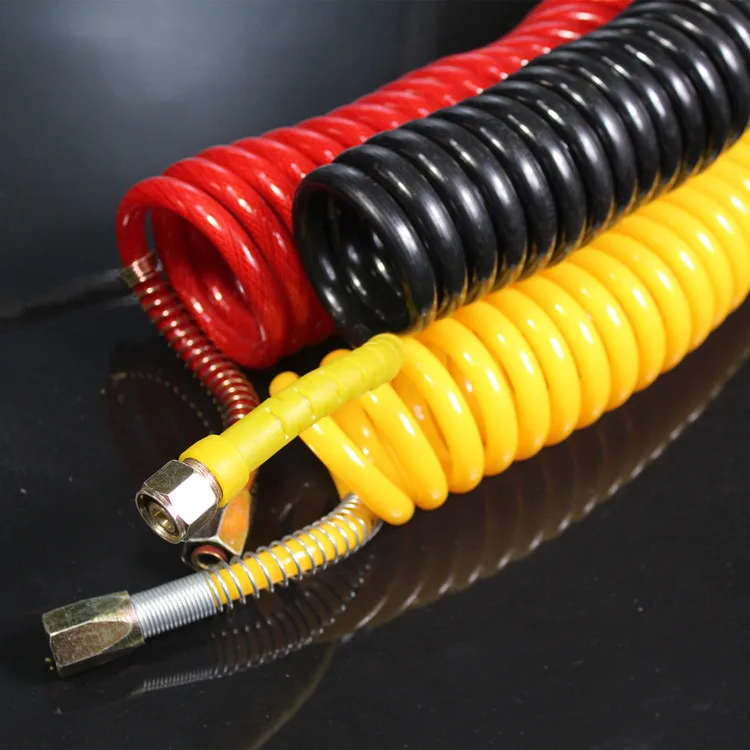 Trailer, Trachea Spiral Tube Brake, Semi-trailer Truck Spring Tube Double-layer Explosion-proof Pressure King