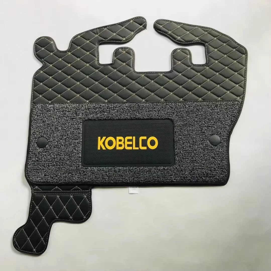 Excavator Parts For Kobelco 75 200/210/260/300-3-5-6e-8-10 Super 8 Foot Mat Floor Rubber Foot Pedal Excavator Parts