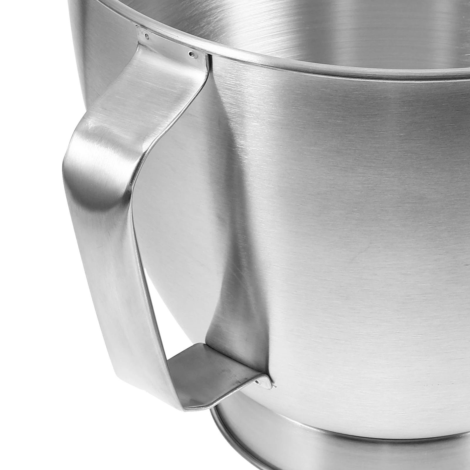

5QT Chef Bowls Stainless Steel Metal Mixer Bowl 4 5L Mixer Bowl Large Stainless Steel Mixing Basin Kitchen Bowls Mixing Basin