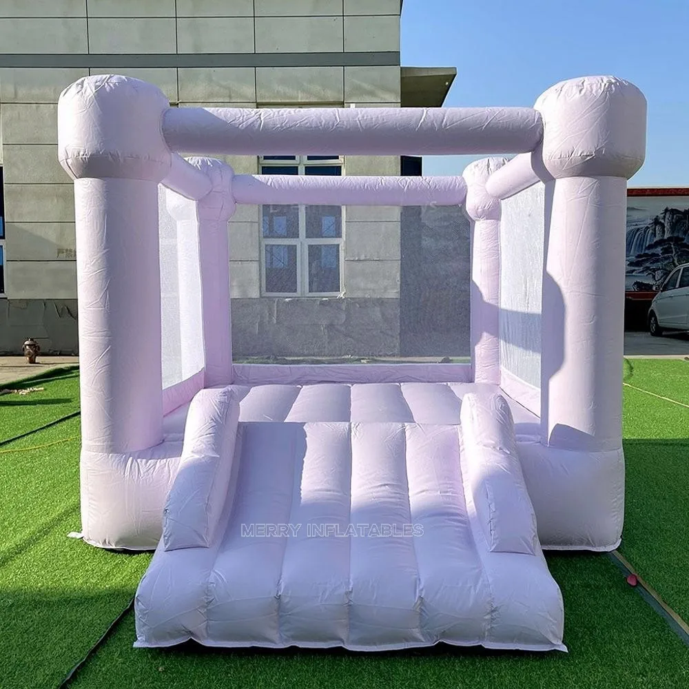 Unisex Toddler Lavender Bounce House Jumper for kids  girls Boys PVC commercial Bouncy castle Kids inflatable playing room