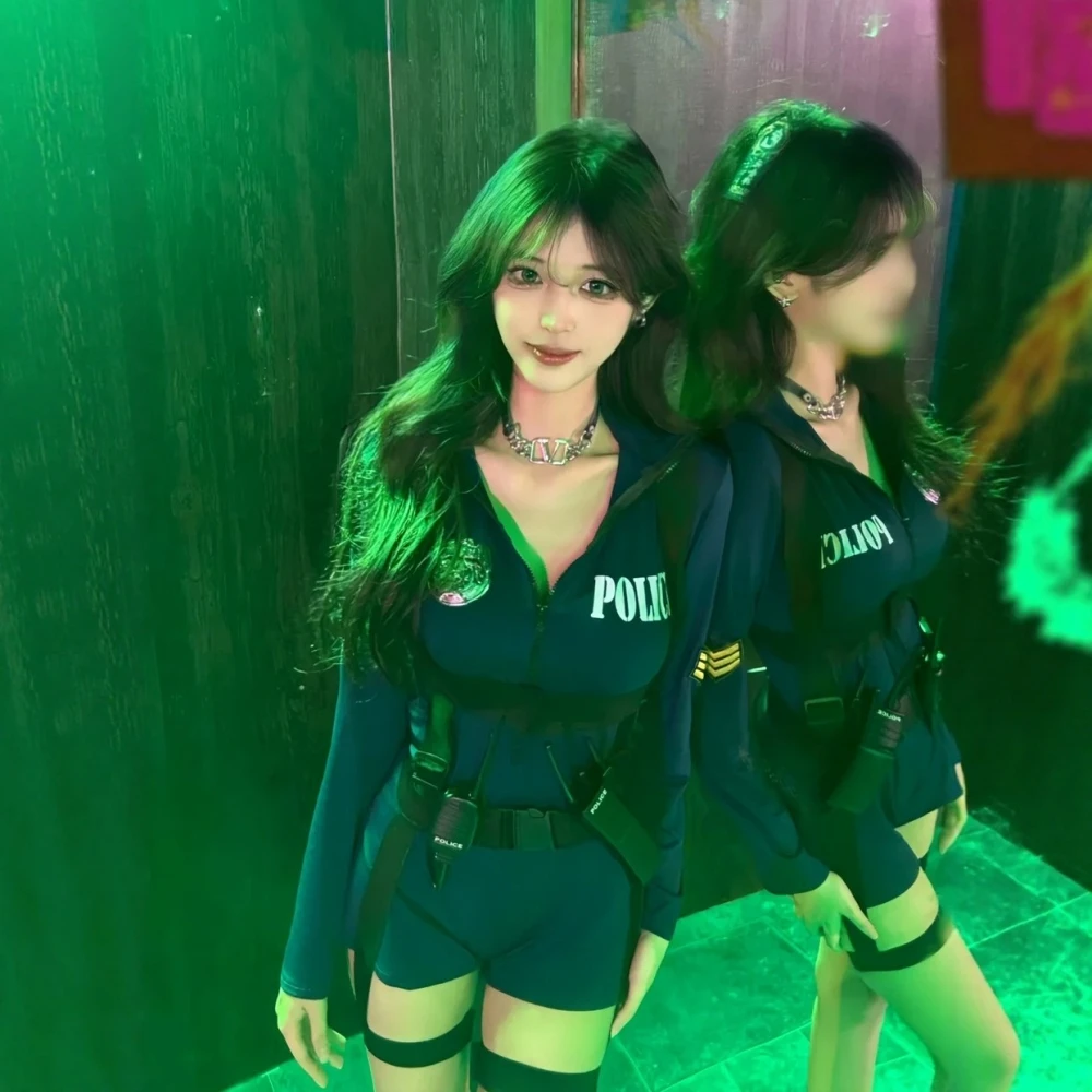 

Sexy Rabbit Police Officer Jumpsuit Costume loween Adult Women's Anime Character Cusized Dr Judy Rabbit Officer Outfit