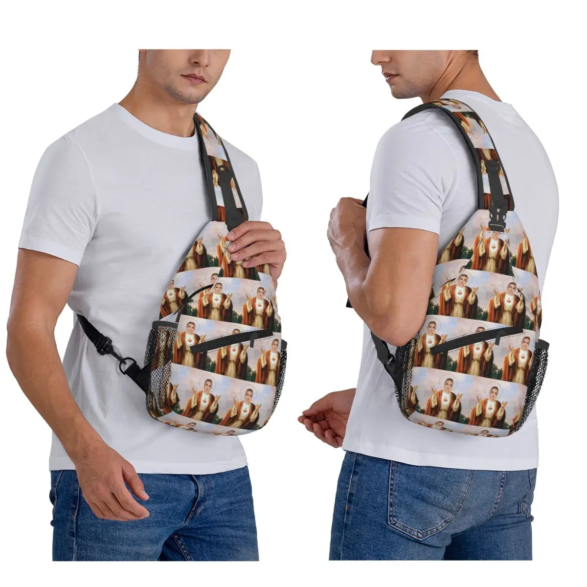Adele In Munich Music Tour Accessories Chest Bag Men Sling Crossbody Backpack Chest Bag Travel Hiking Daypack Shoulder Bag