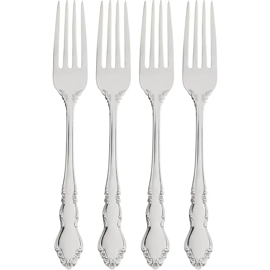 

Dover Fine Flatware Dinner Forks, Set Of 4