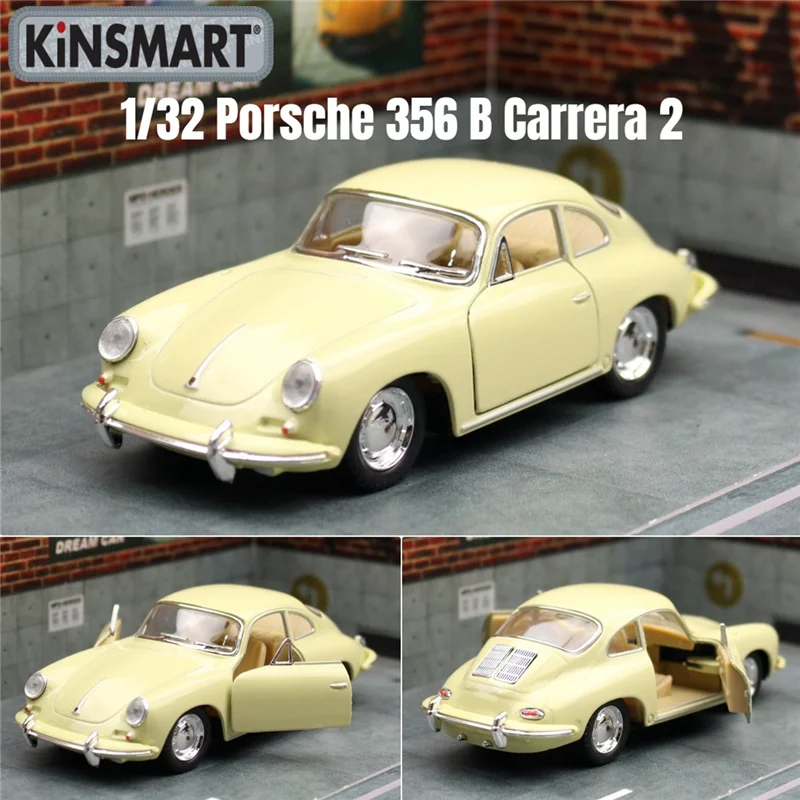 1:32 356B Carrera Coupe Alloy Car Model Diecast Metal Classic Vehicles Car Model Simulation Miniature Scale Collection Kids Gift