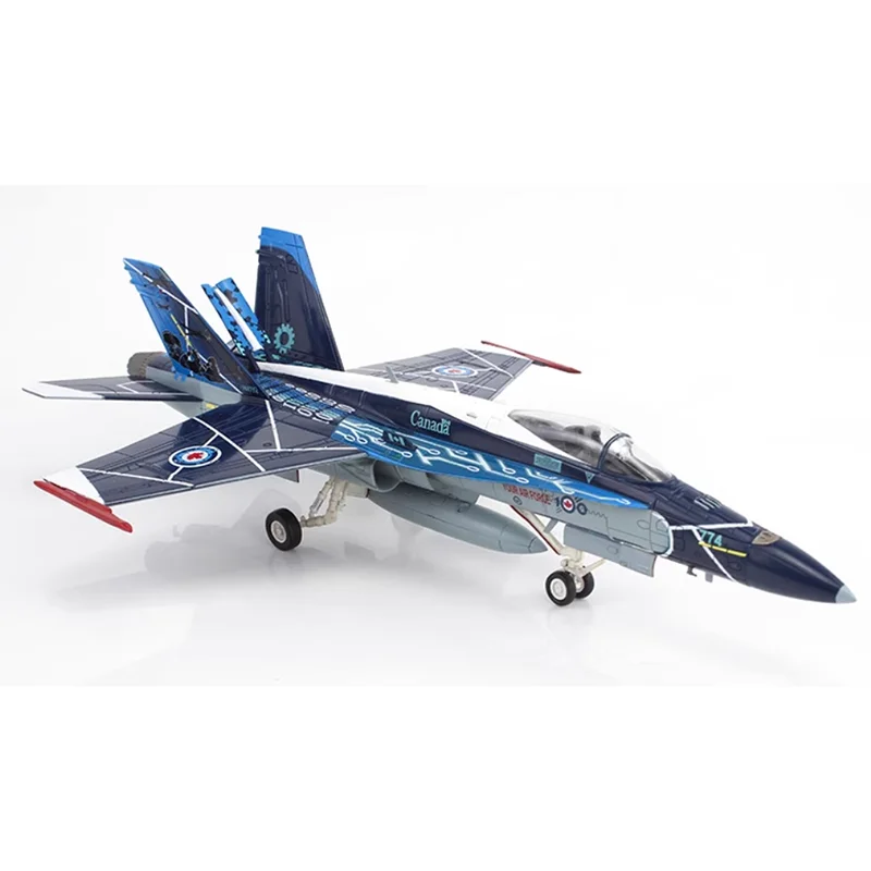 Diecast 1/72 Scale Royal Canadian Air Force CF-188 Fighter Model Simulation Finished Military Model Aircraft Collection