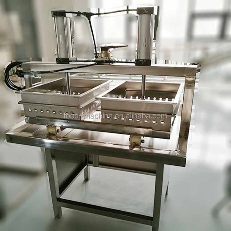 เครื่องทำเต้าหู้แบบกดลมสแตนเลสสองชั้น