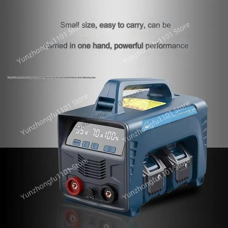 

Портативный беспроводной сварочный аппарат для дуговой сварки постоянным током на литиевой батарее – оснащен основными компонентами подшипников