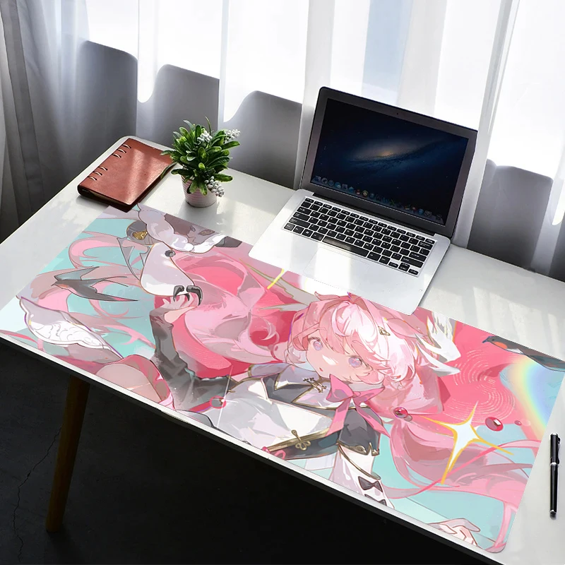 

Mouse Pad Laptop Non Slip Extended Desktop Mouse Mat PC Anime Keyboard Pad Gaming Accessories W-wuthering Waves Encore Mousepad