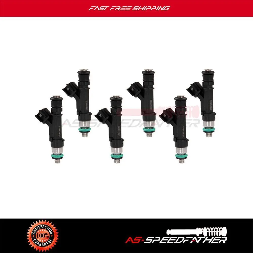 

6pcs Fuel Injectors For Jeep Liberty V6 3.7L 2004-2007 2008 2009 2010 2011 2012