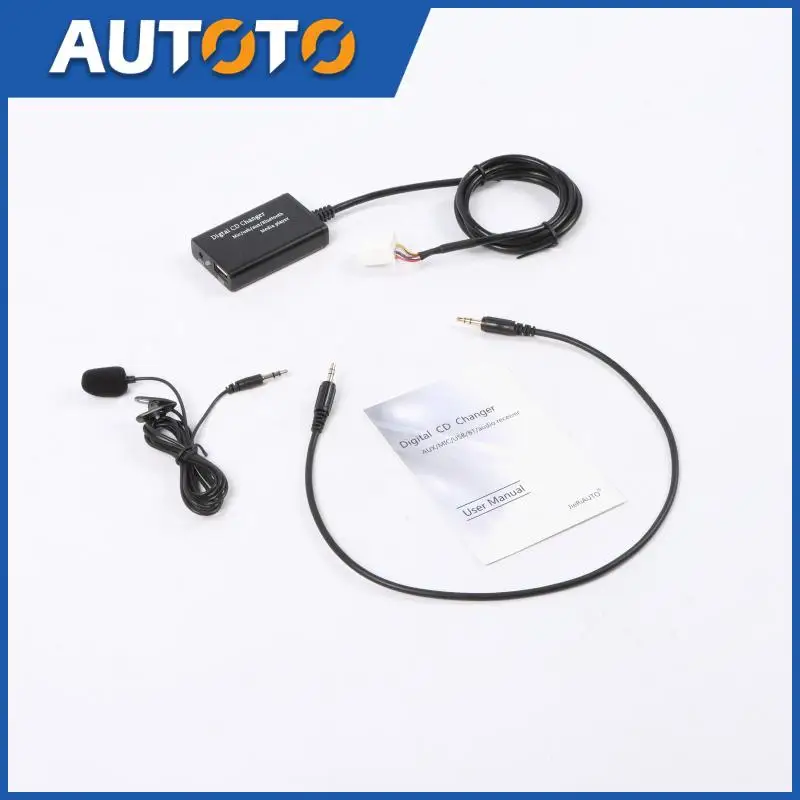 

1pcs Car AUX Adapter Cable Car Bluetooth Music Hands-Free For Toyota Scion Car Electronic Equipment Accessories