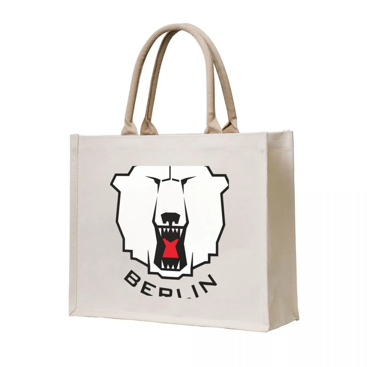 

Eisbren Berlin Hockey Classic T-Shirt Tote Bag eco pack tote bag bag for beach Large bags for women