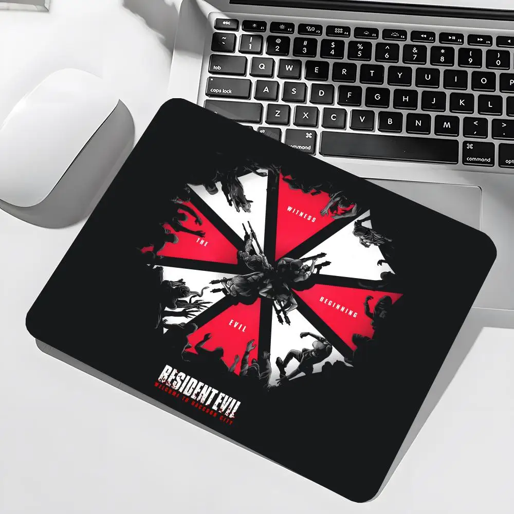 R-Resident-Game-E-Evil Mouse Pad Gamer Large Size Office Desk Protector Mat 450x400X2MM Waterproof Desktop Mouse Pad