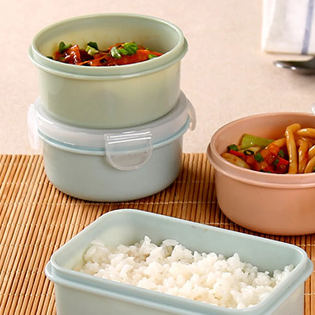 

4Pcs Sealing Food Boxes Reusable Vegetable Box for Refrigerator Freezer Storage Family Camping Picnics Sealing Food Boxes