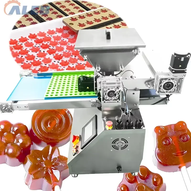 YWM Certificate PLC Controlled Automatic Gummy Depositor Toffee Candy Making Machine for Commercial Catering Shop