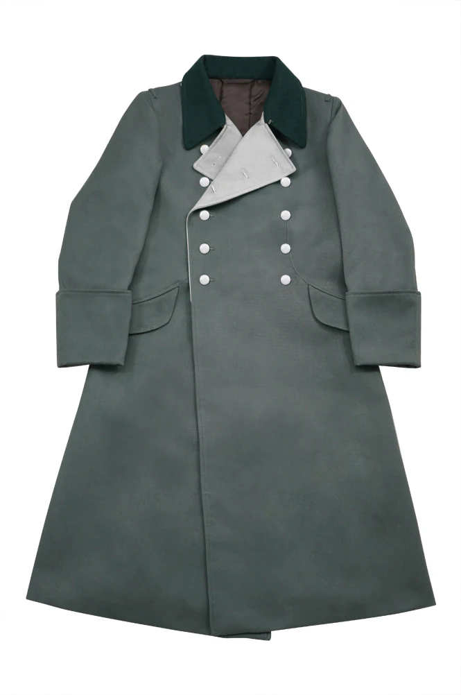 GUGE-006สงครามโลกครั้งที่สองเยอรมัน M40 Waffen Elite ทั่วไป Gabardine Greatcoat