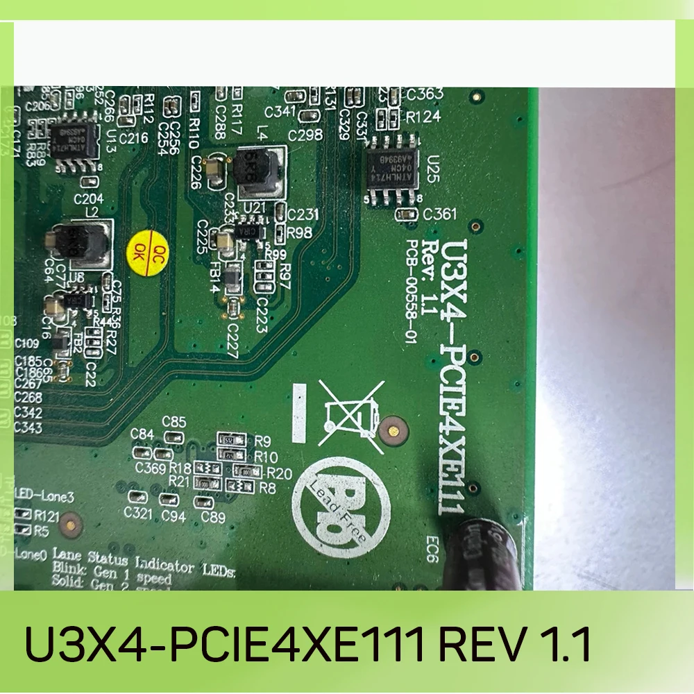 

Карта приёма данных USB3.0 для промышленной камеры U3X4-PCIE4XE111 REV 1.1