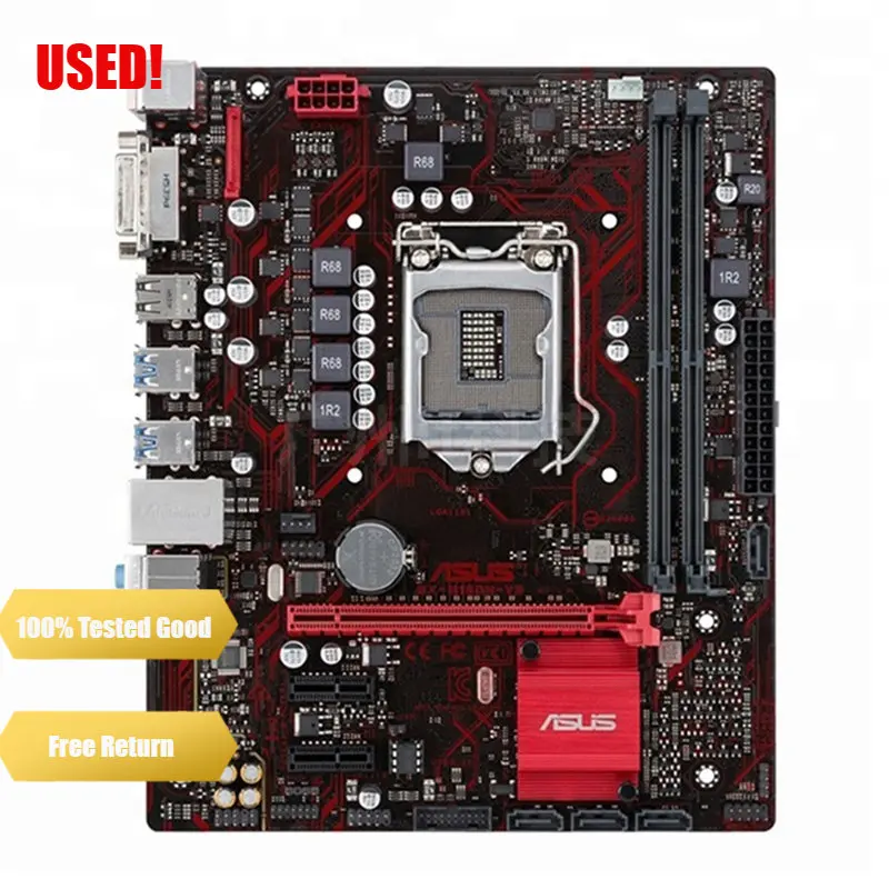 

Asus EX-B150M-V3 Original New Desktop Motherboard B150 Socket LGA 1151 i7 i5 i3 DDR4 32G SATA3 Micro-ATX