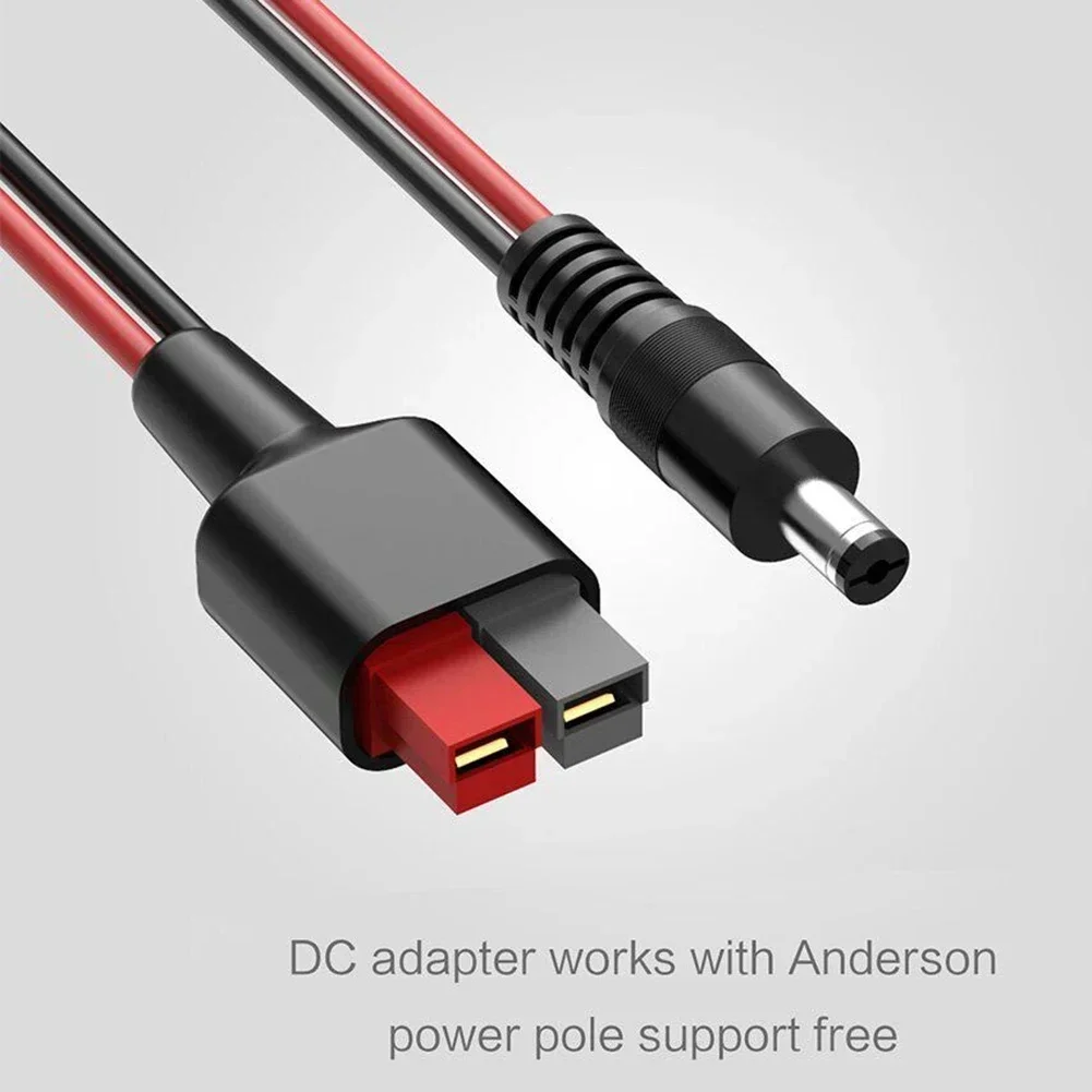 30A Power Pole Connector For  Solar Adapter Cable DC 5.5x2.5mm Solar Panel Cable Connect Home Replacement Accessories