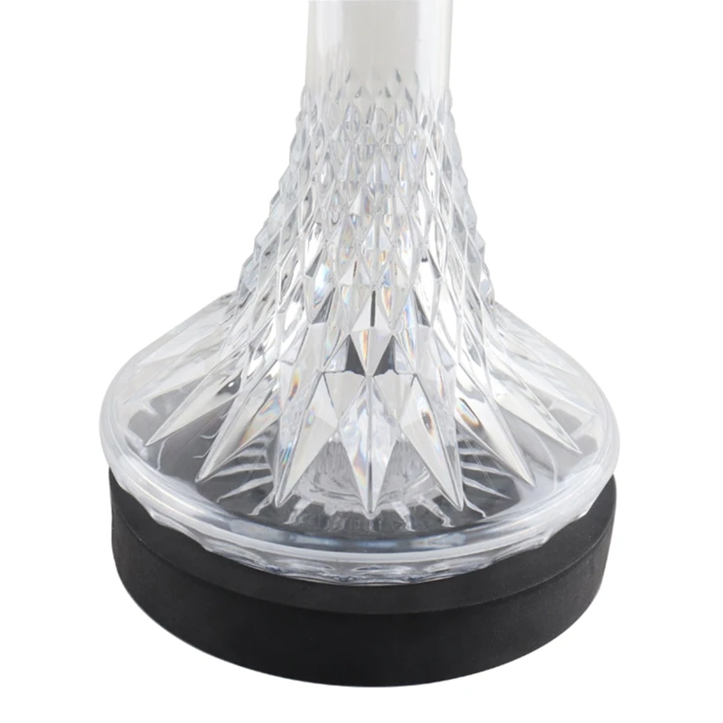 Mat LED Shisha Glass Base Prevent Broken Accessories Large/Small Sizes New Dropship