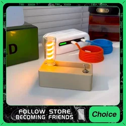 Flipped Night Light New Bedhead Car Atmosphere Light Ceramic LED Glass Bottle Creative DIY Romantic Mini Light Creative Gift