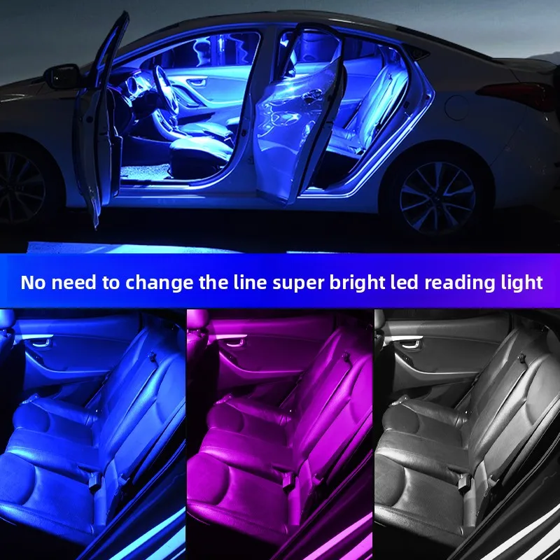 LED Car Interior Light 31mm Festoon T10 W5W Bulb Dome Reading Trunk License Side Marker Lamp