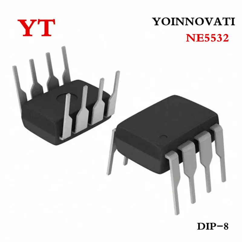 5PCS 50PCS 500PCS NE5532 NE5532P NE5532N 5532 DIP8