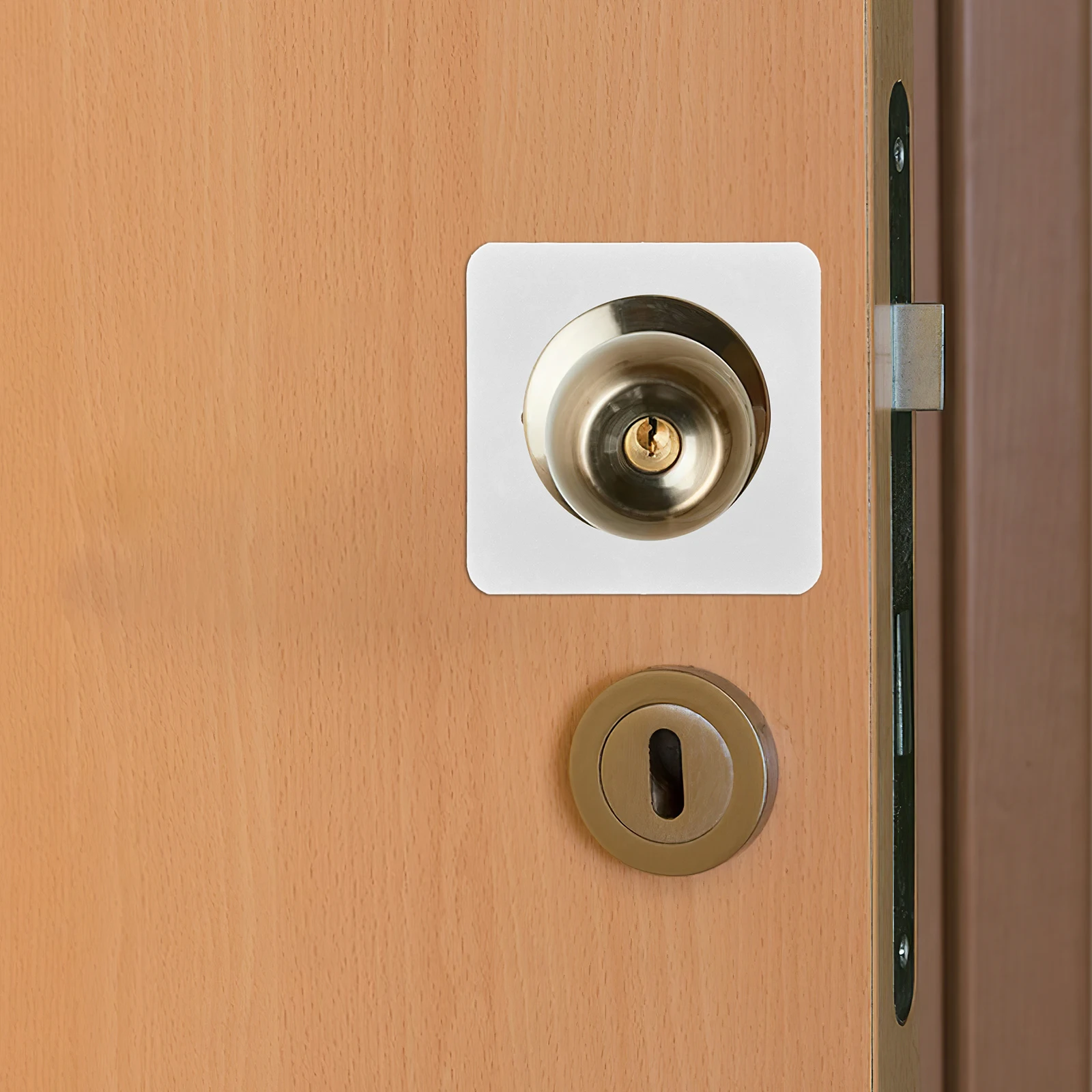 

Lock Repair Plate Thickened Stainless Steel For Bedroom Door Security Metal Latch Reinforcer Deadbolt Cover Door Knob Fixing