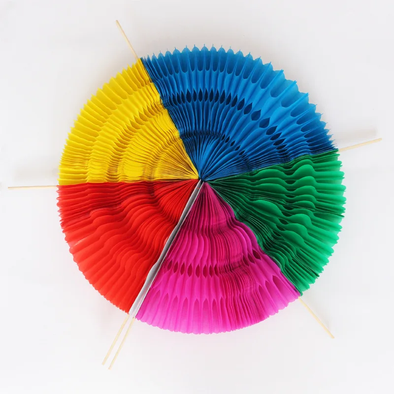 

Group Gymnastics Stage Performance Children's Performance School Sports Meeting Opening Ceremony Props Hand-flipped Flower Fan