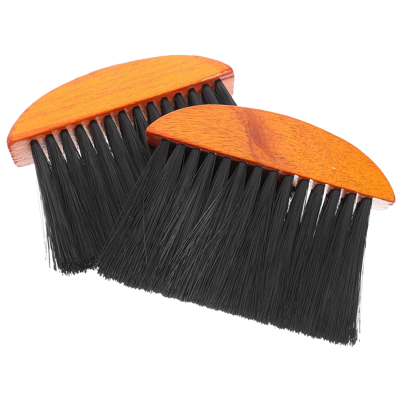 

2Pcs Fireplace Cleaning Brush Ergonomic Handle Soft Bristles Hearth Hand Broom Outdoor Indoor Grill Tools Camping Hiking