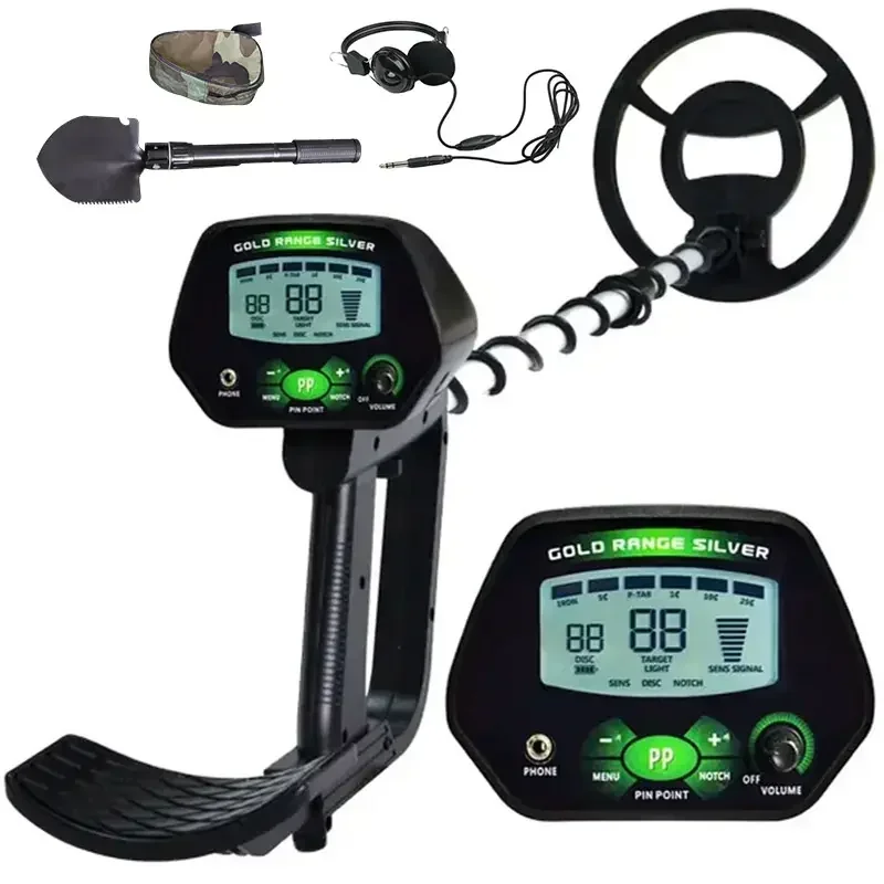 

YYHC-4090 High Sensitivity Gold Metal Detector for Treasure Hunting with LCD Display and Waterproof Search Coil