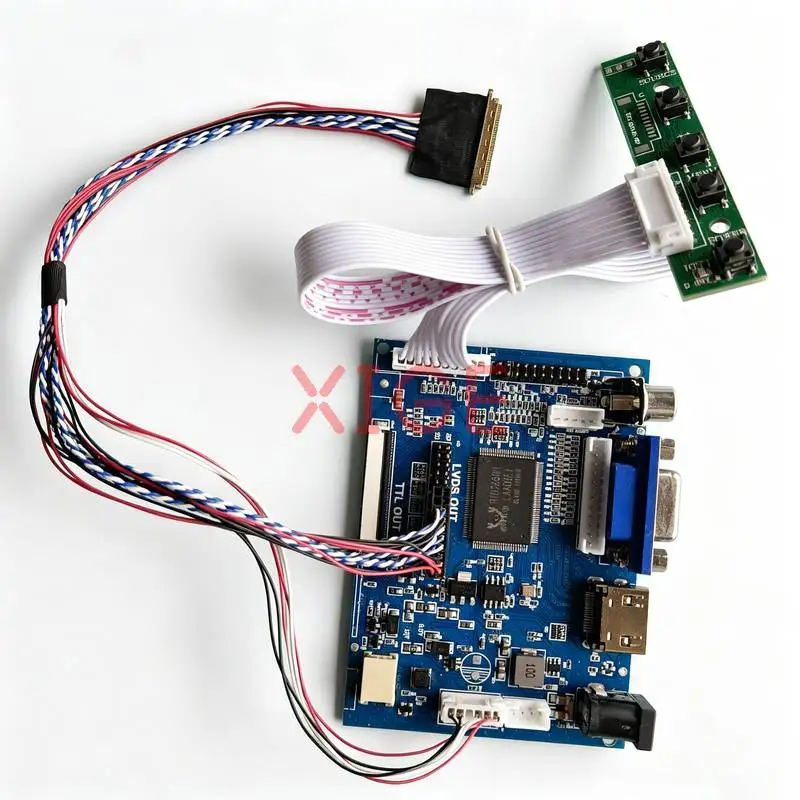 

For LP156WD1 B156RW01 N156O6 LTN156KT02 Controller Board Kit DIY 1600x900 HDMI+VGA+AV 40-Pin LVDS Laptop Display Screen 1600*900